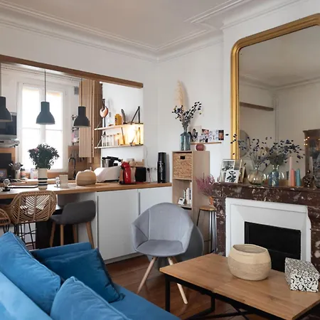 Cozy 50 M Haven Of Peace Near Montmartre Appartamento Parigi